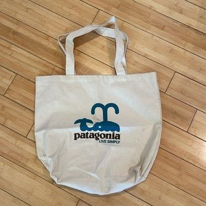Patagonia organic cotton tote bag